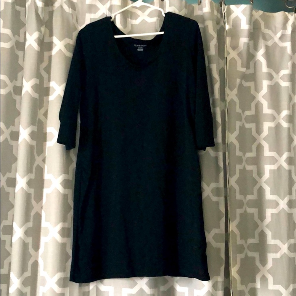 Black bumpstart dress